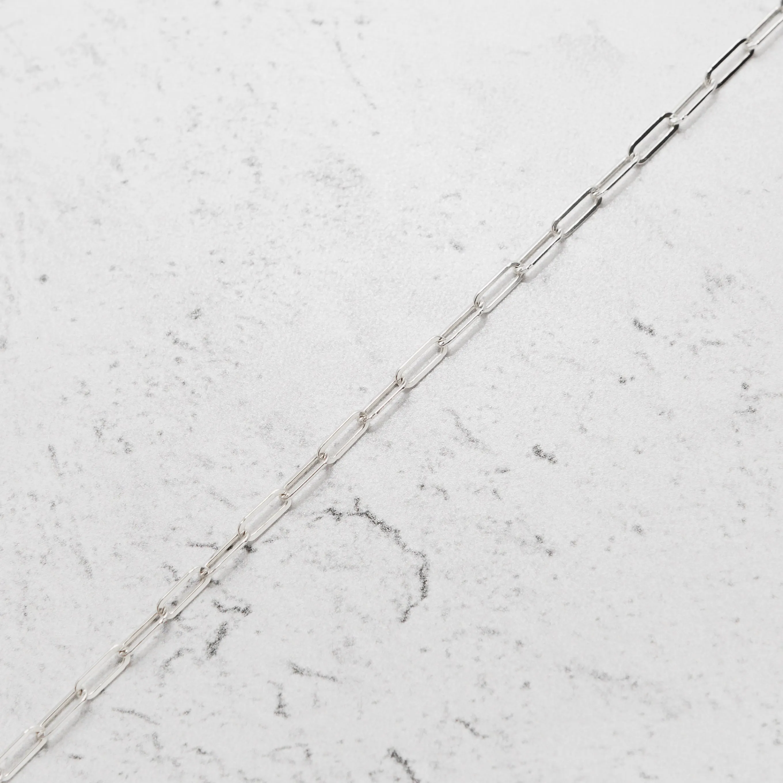 Infinity Anklet in Silver