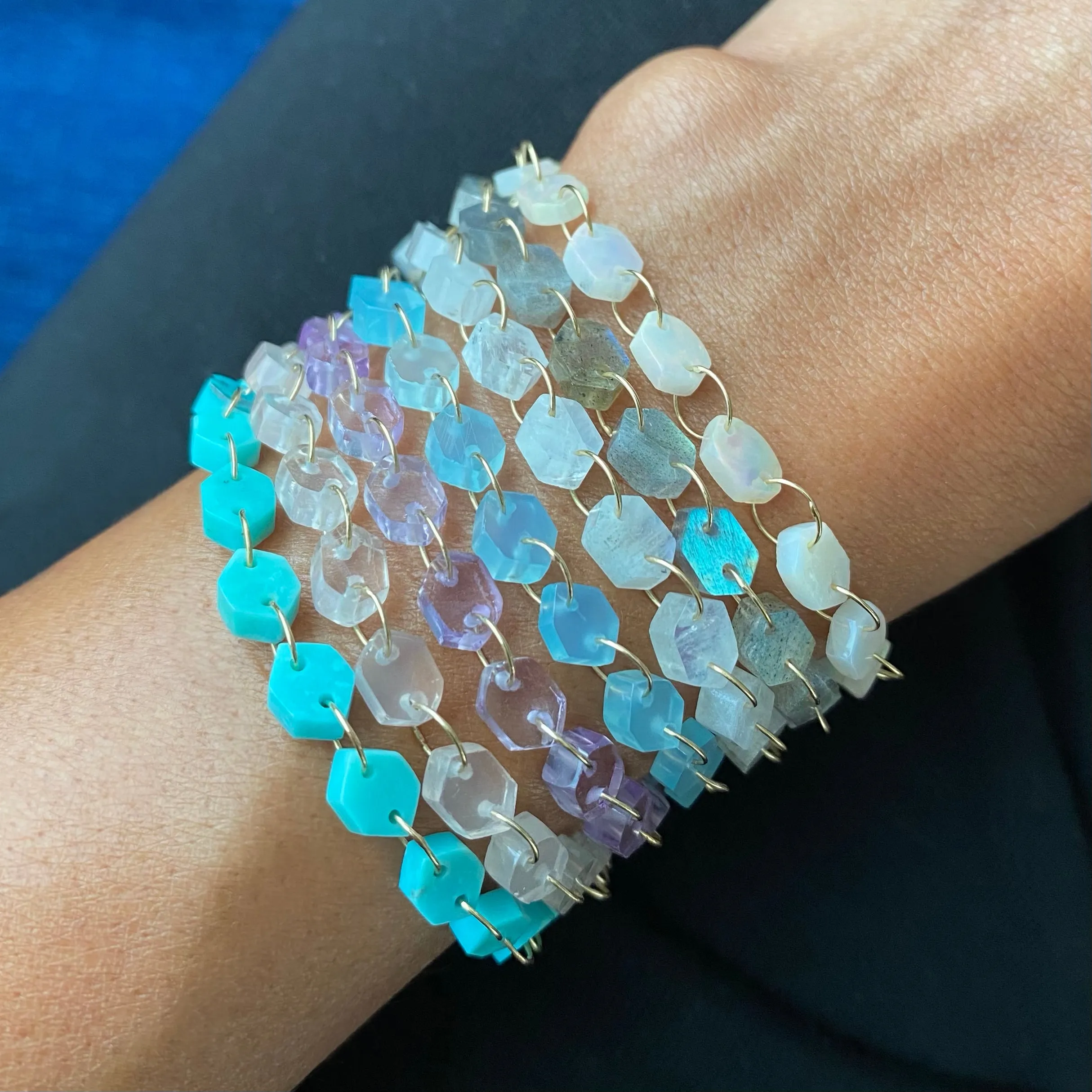 Infinity Bracelet (Amethyst)