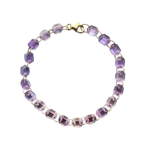 Infinity Bracelet (Amethyst)