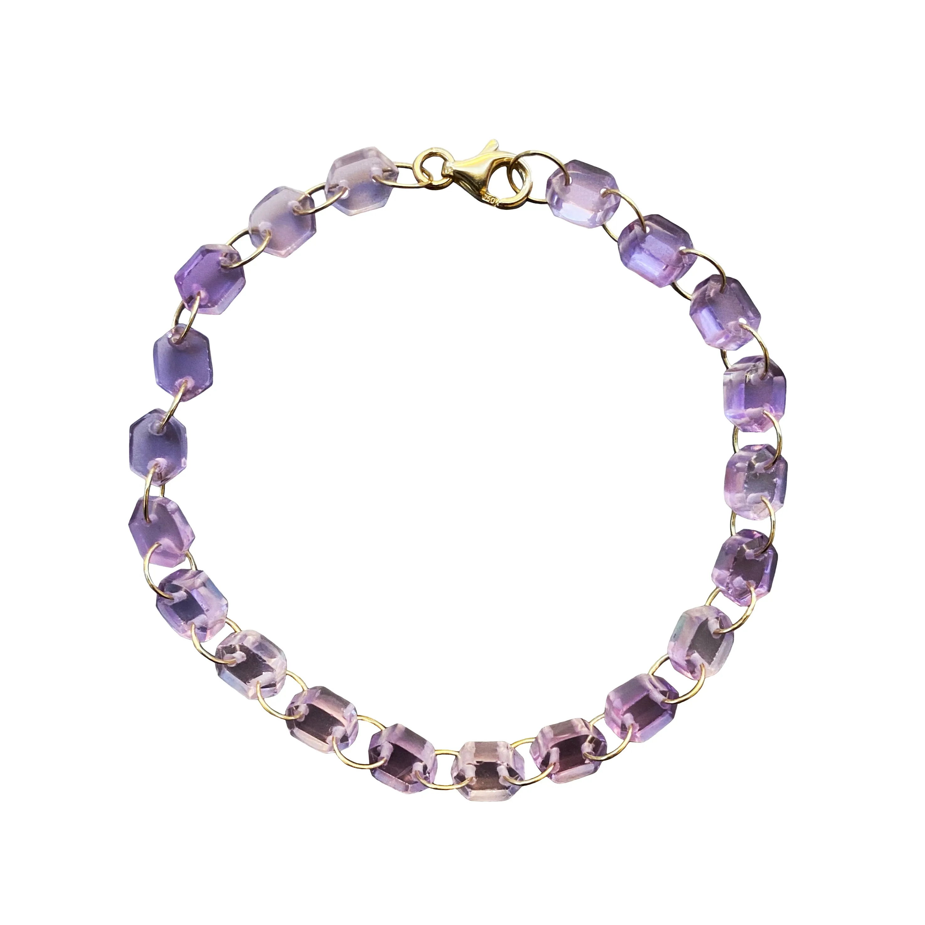 Infinity Bracelet (Amethyst)