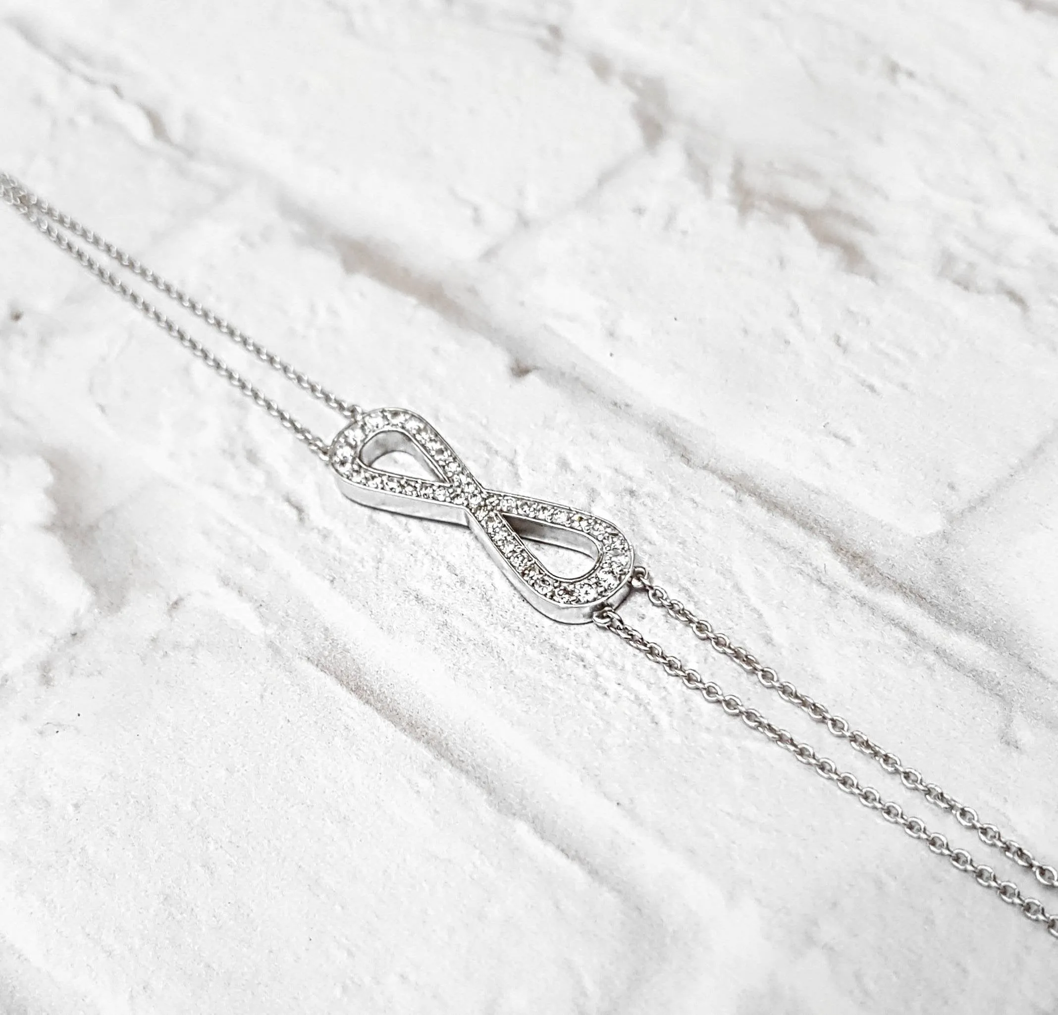 Infinity Endless Love Diamond Bracelet