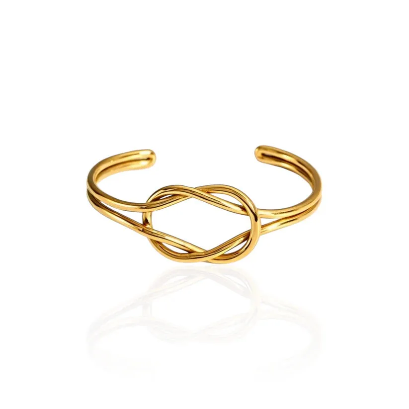 Infinity Heart Swarski Necklace   Love Loop Kada Bracelet Combo