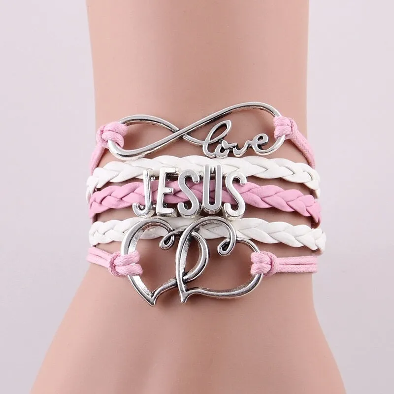 Infinity Love Jesus Bracelet