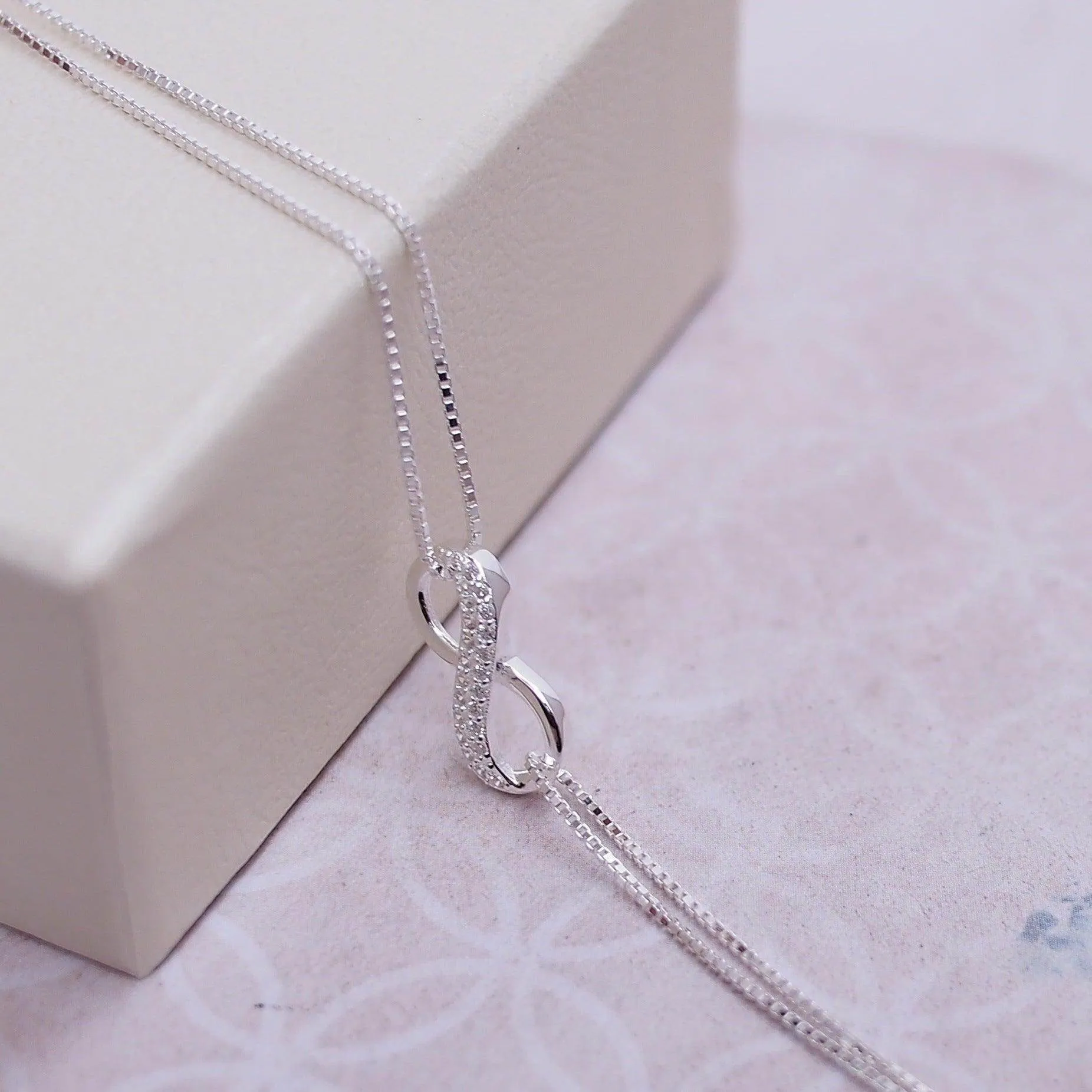 Infinity Silver Lucky Bracelet