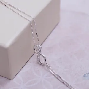Infinity Silver Lucky Bracelet