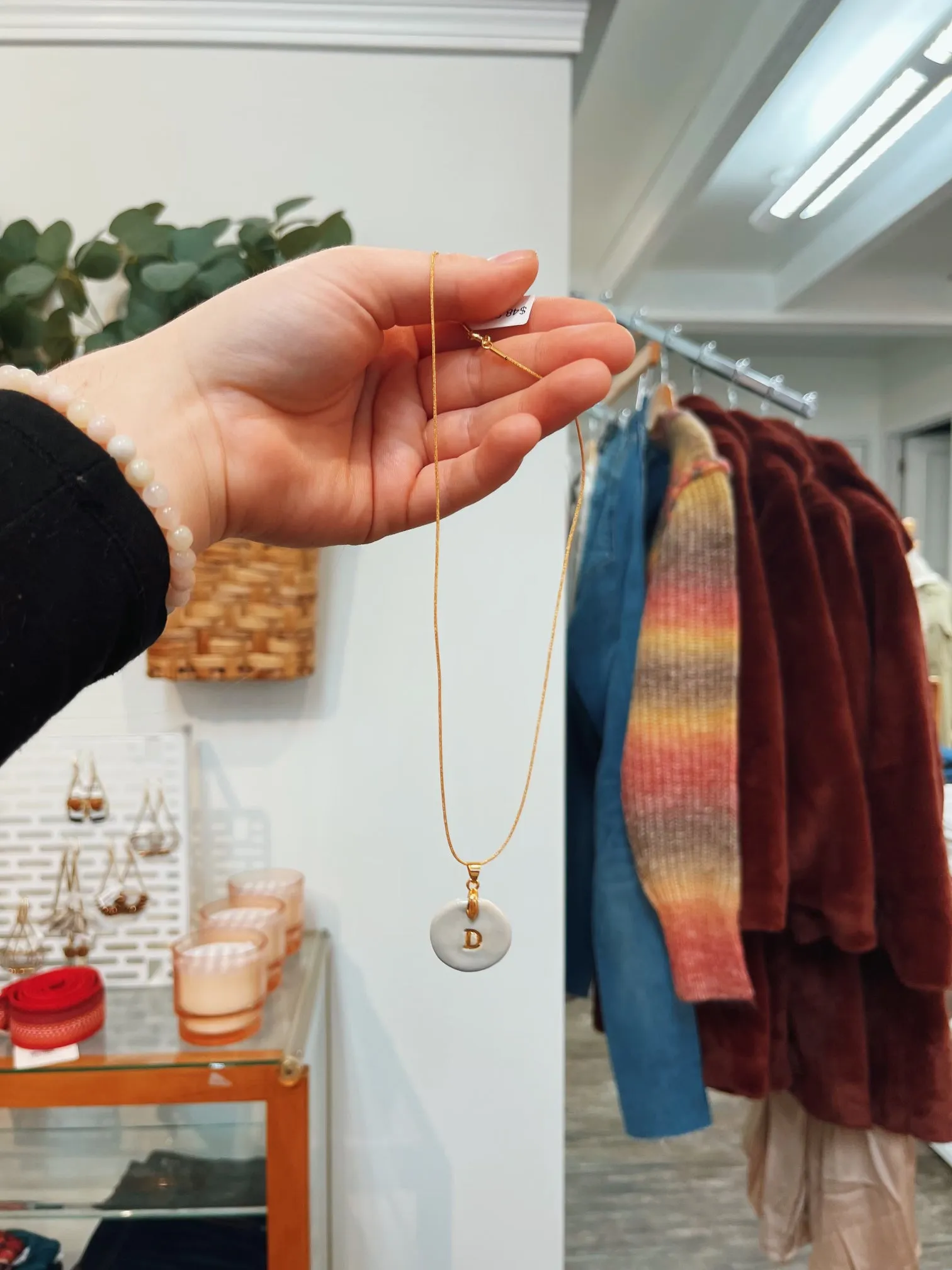 Initial Necklaces