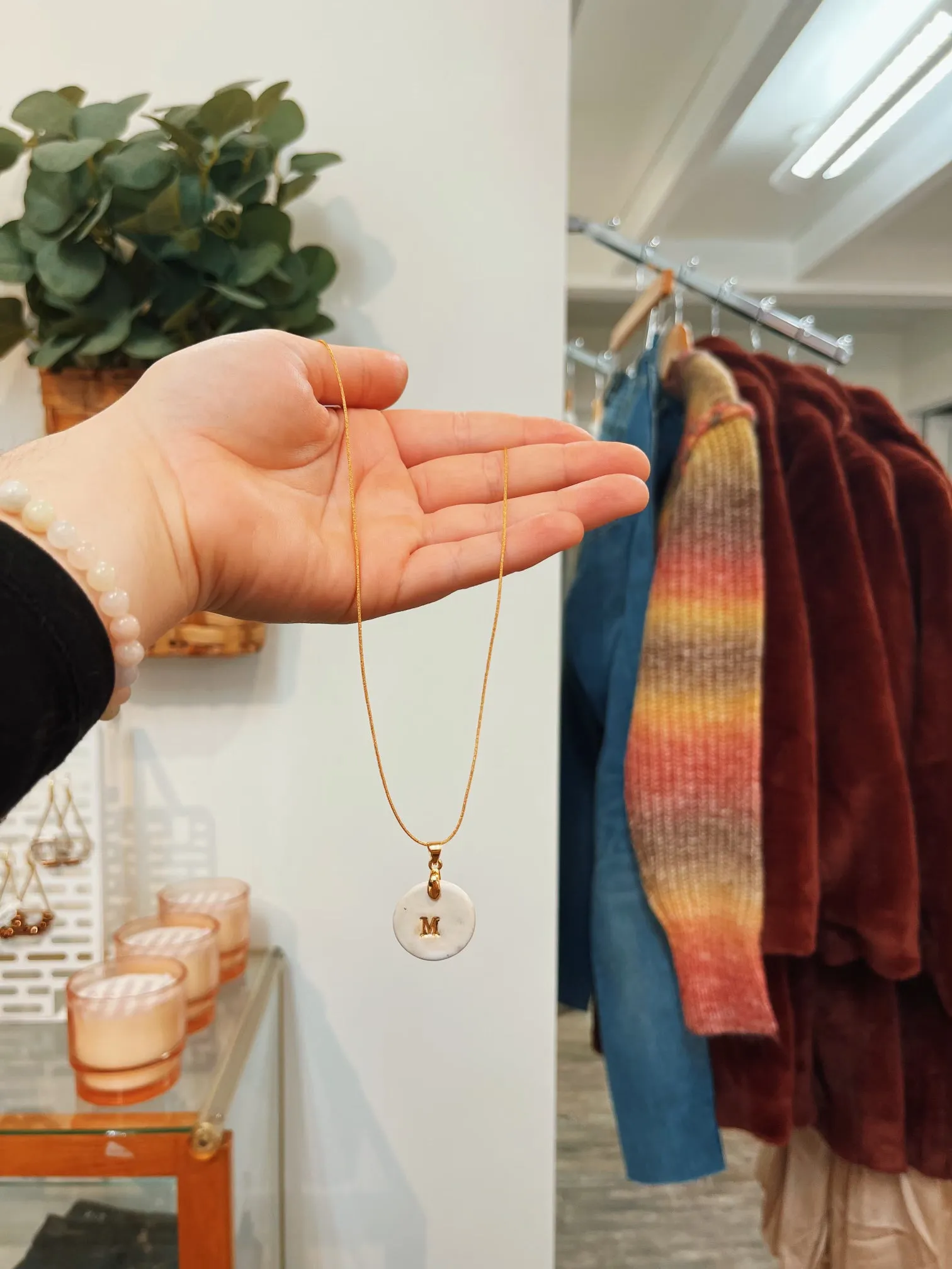 Initial Necklaces
