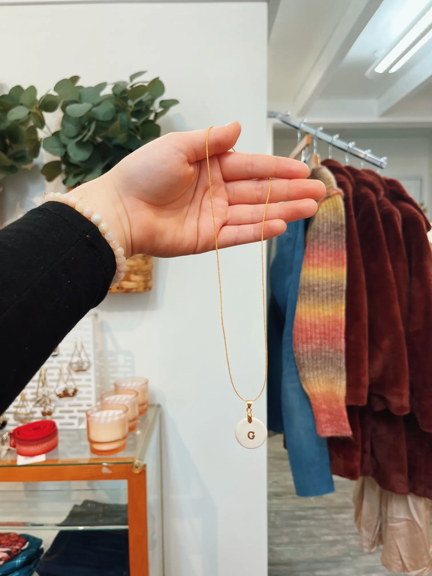 Initial Necklaces