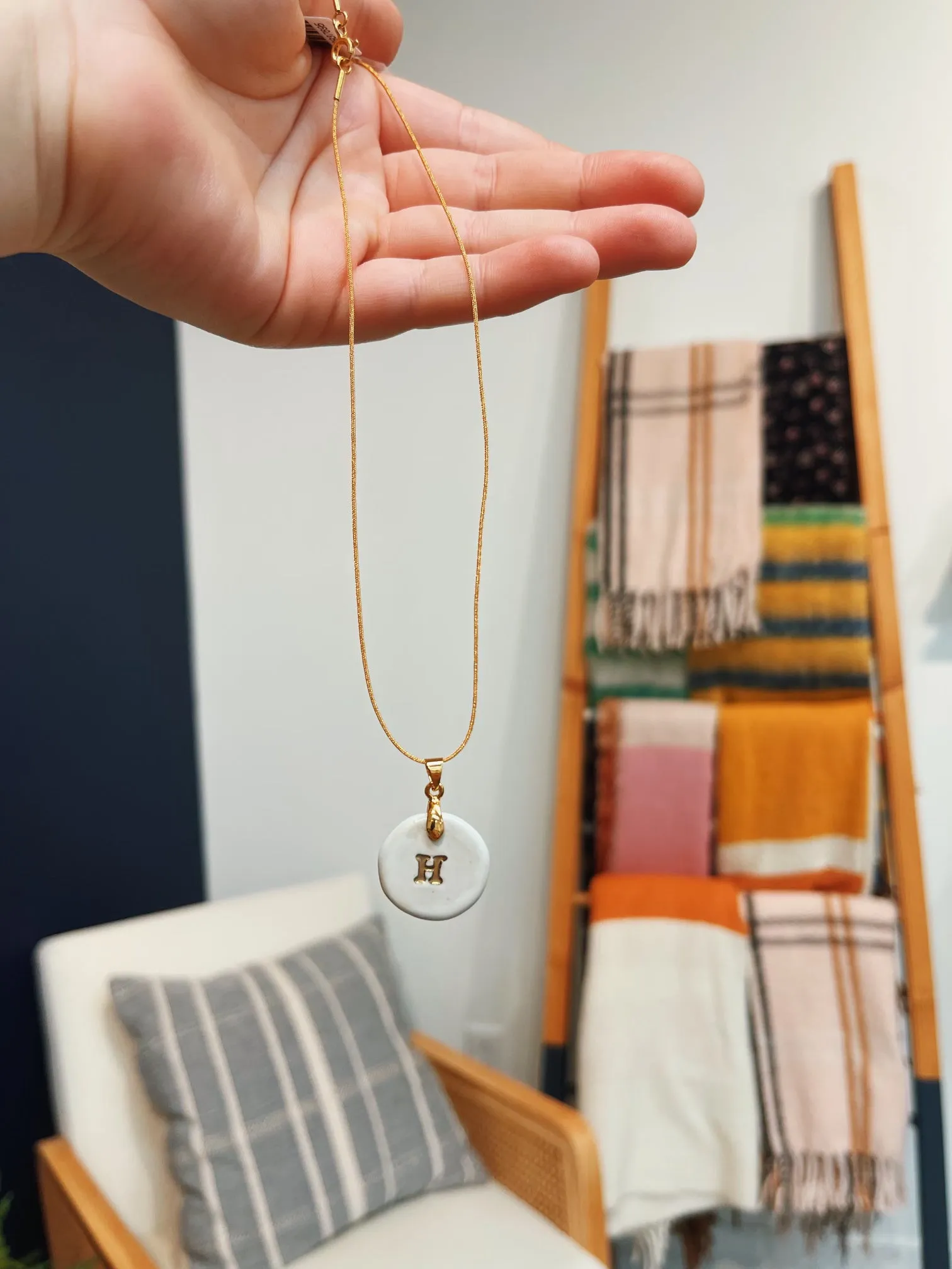 Initial Necklaces