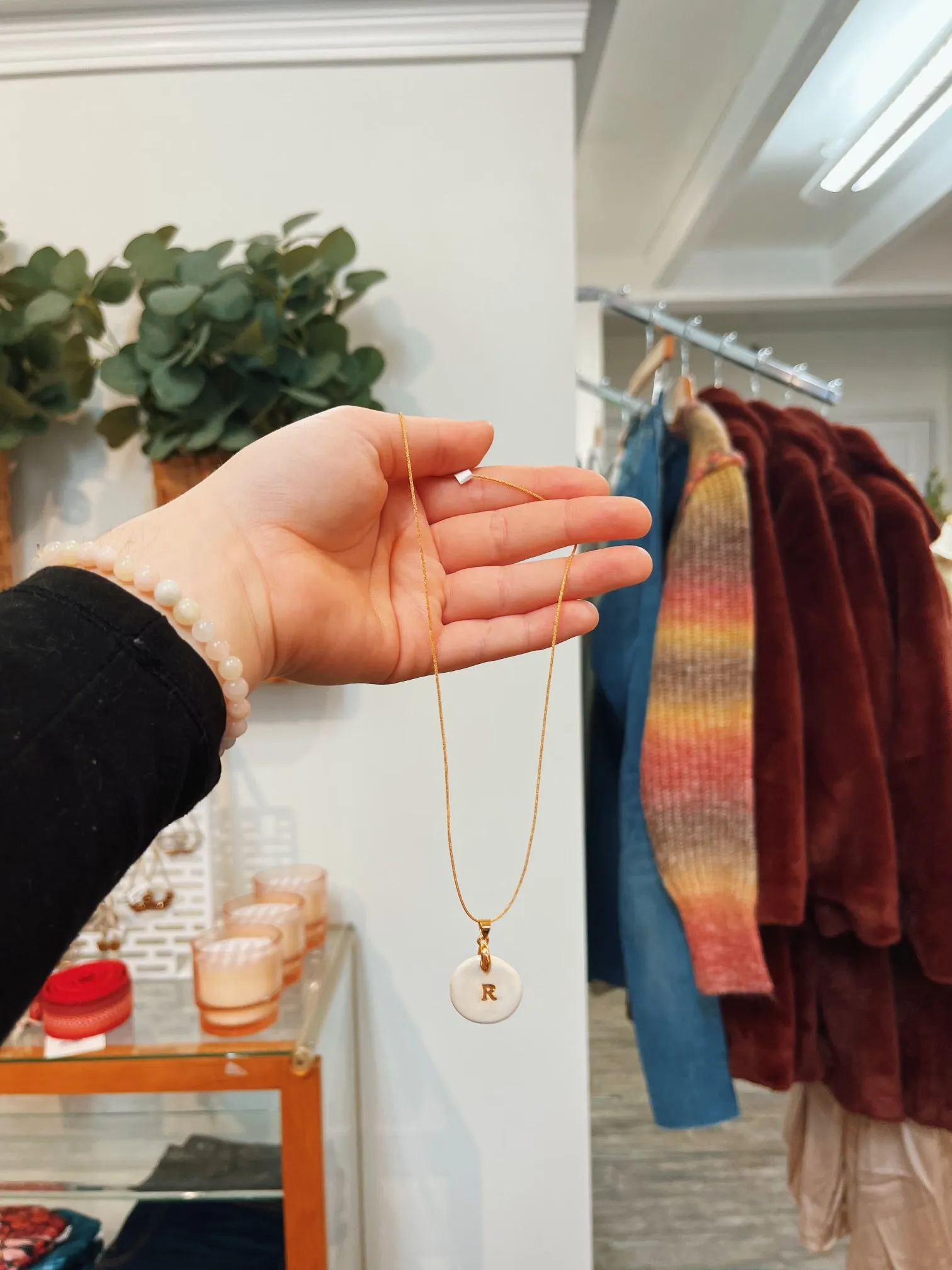 Initial Necklaces