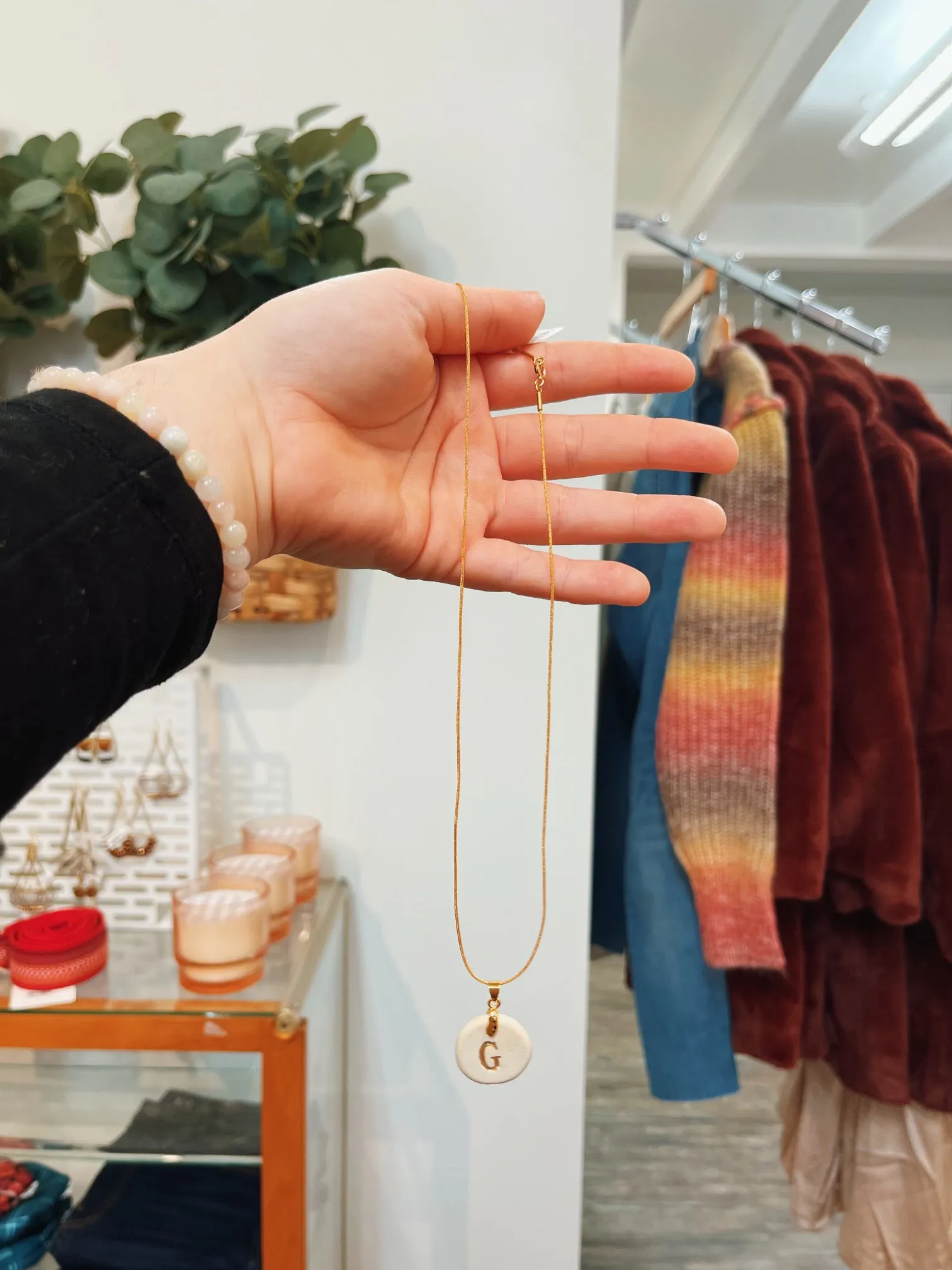 Initial Necklaces