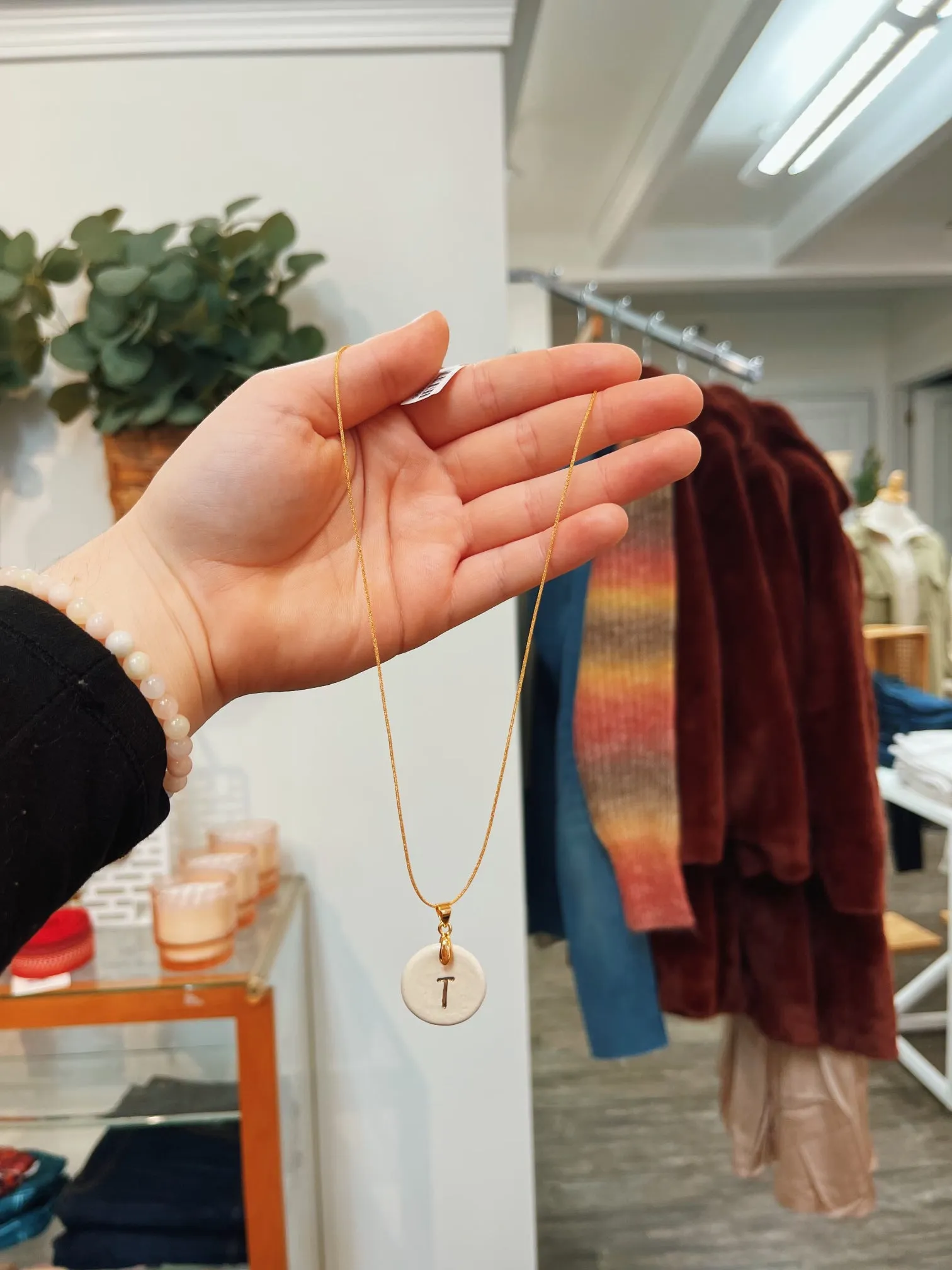 Initial Necklaces