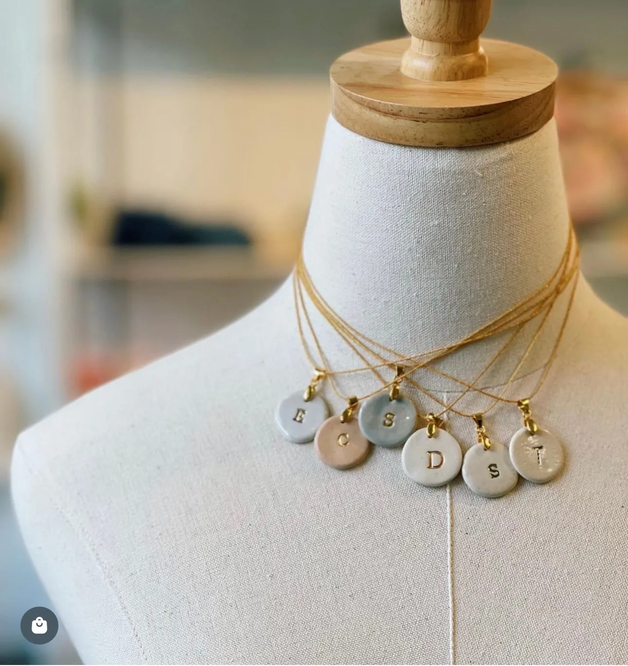 Initial Necklaces