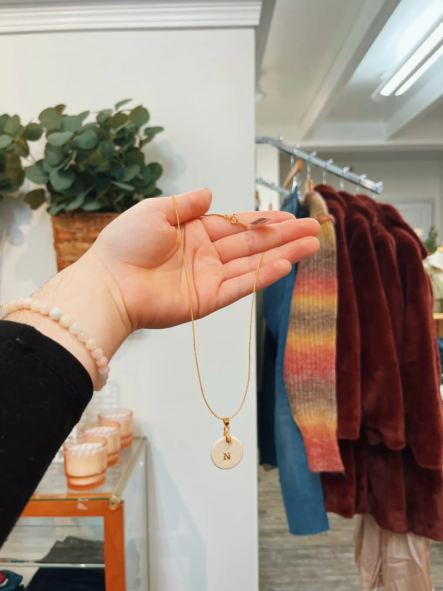 Initial Necklaces