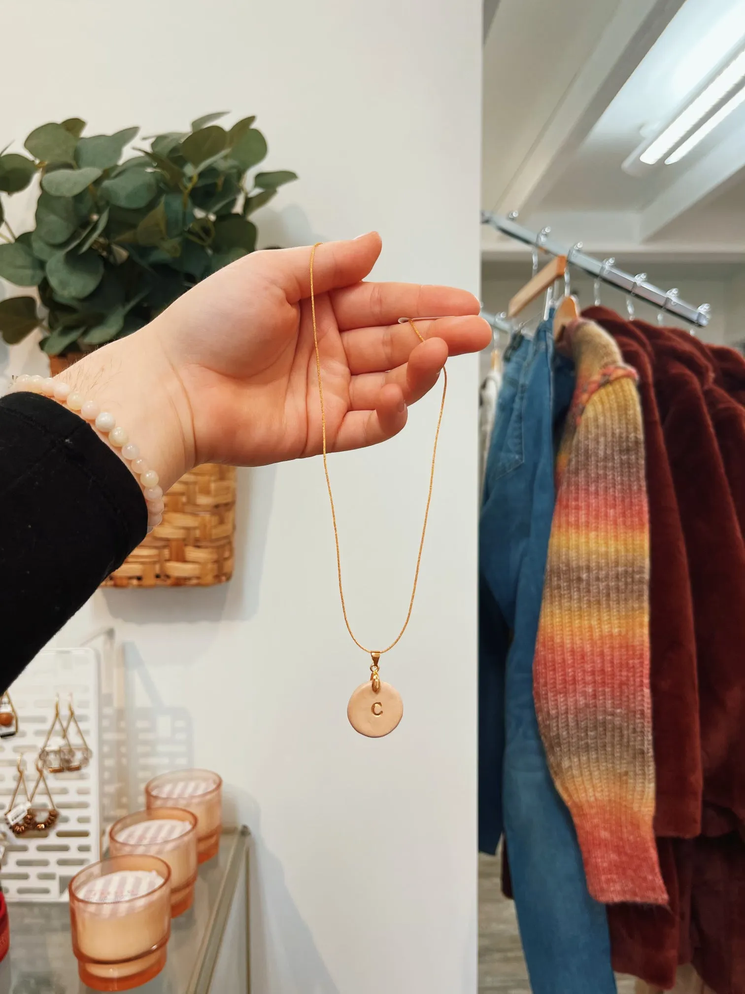 Initial Necklaces