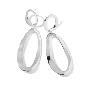 Ippolita Sterling Large Double Loop Post Earrings