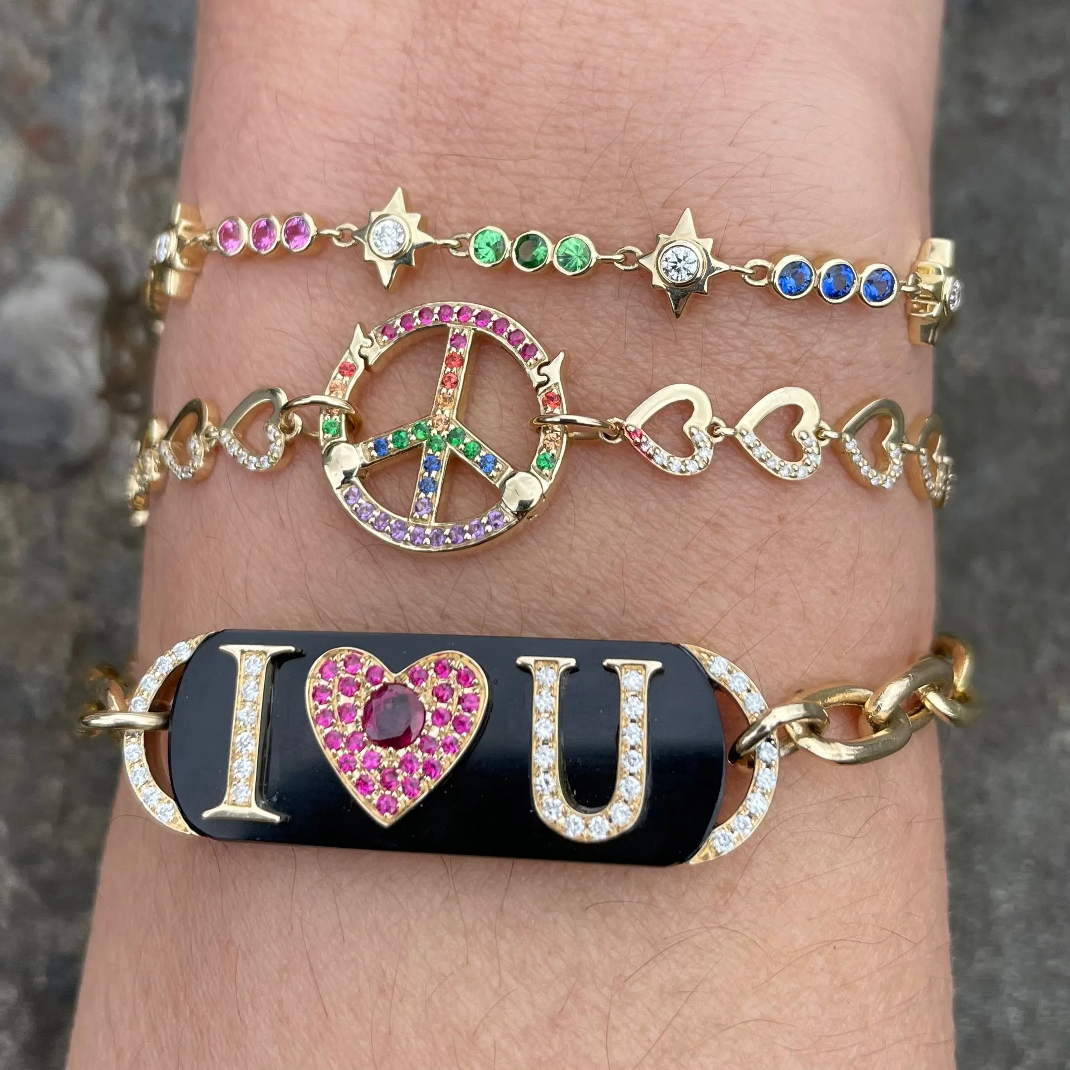 I❤️U ID Bracelet