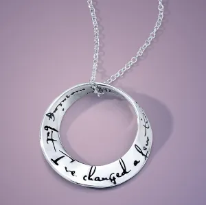 I've Changed A Few Times - Lewis Carroll Necklace