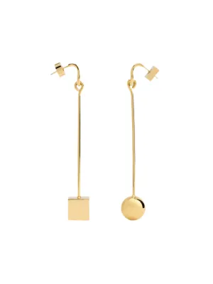 Jacquemus Les Boucles Nodo in Gold
