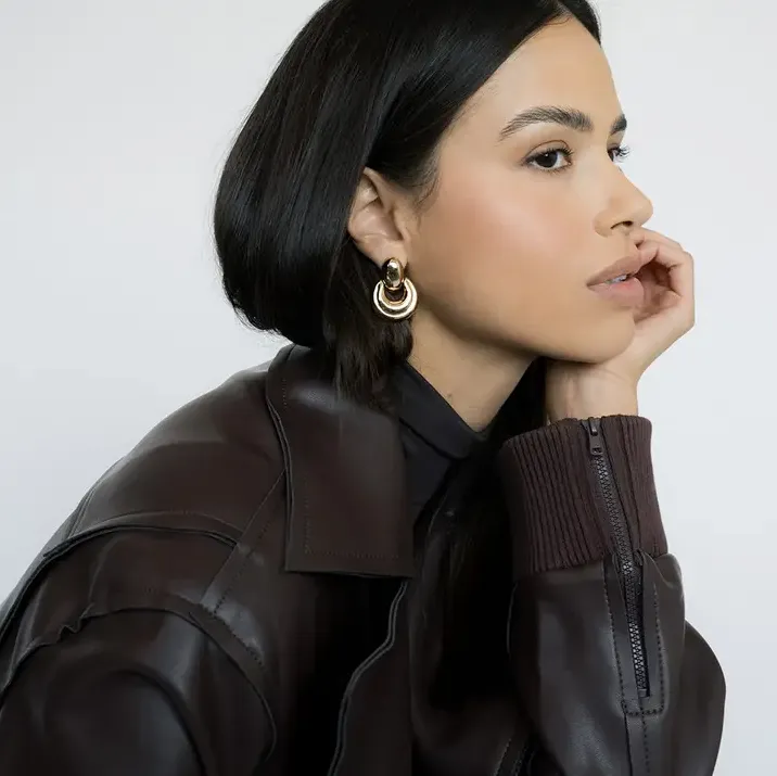 James Statement Earrings by Mod   Jo