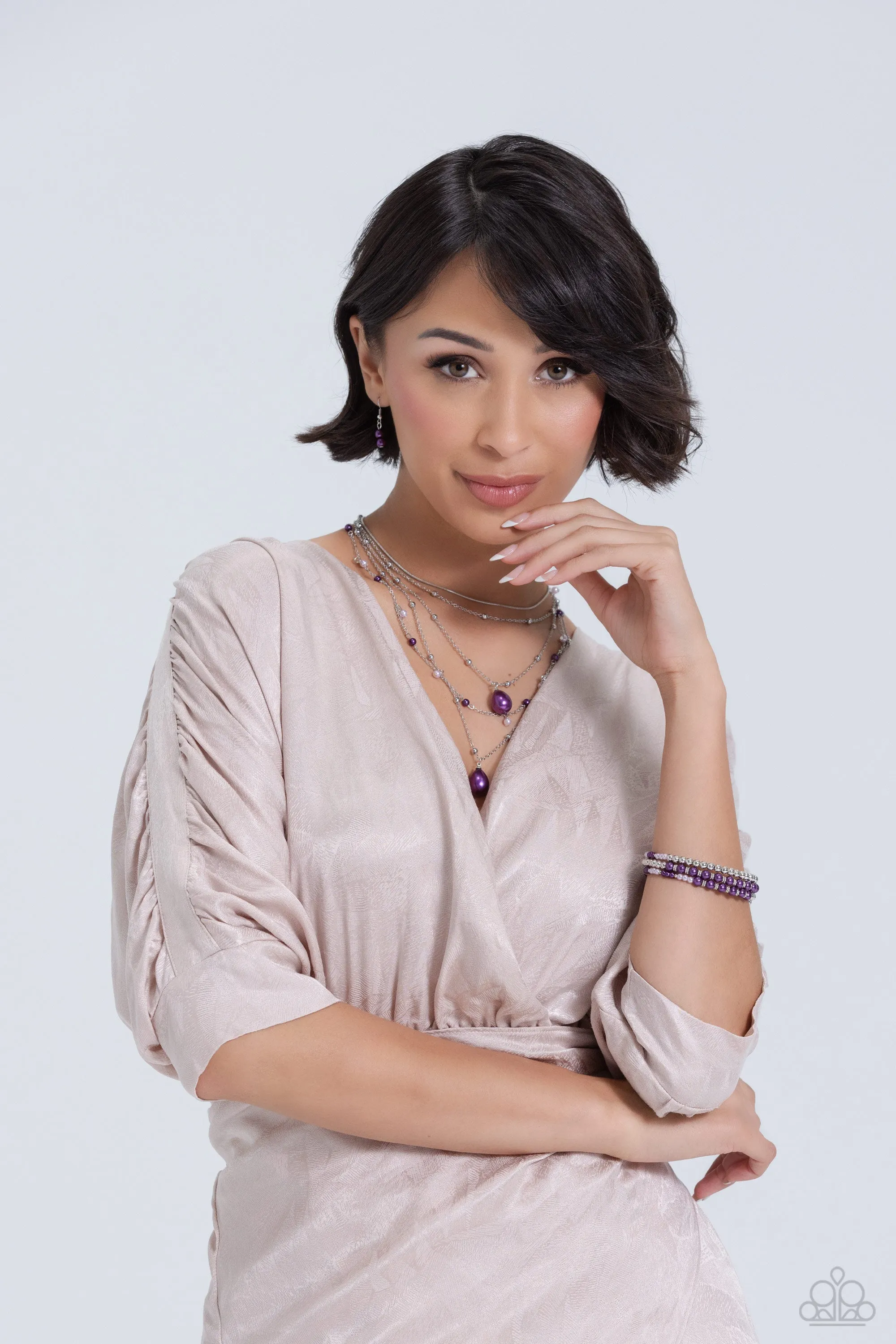 Just SASSING Through - Purple (Plum) Bracelet