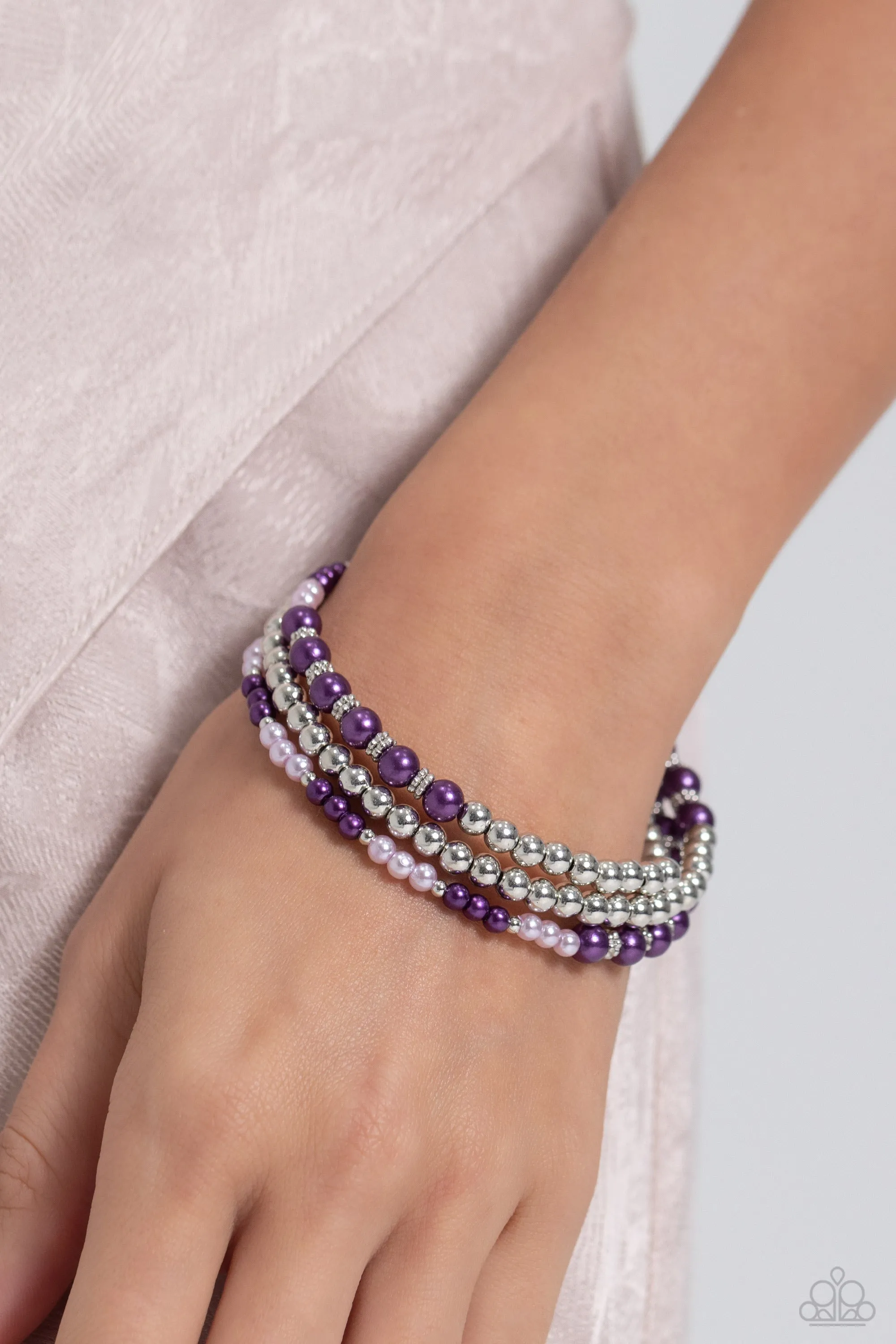 Just SASSING Through - Purple (Plum) Bracelet