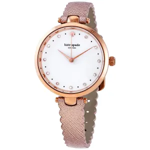 Kate Spade Quartz Crystal White Dial Ladies Watch KSW1402