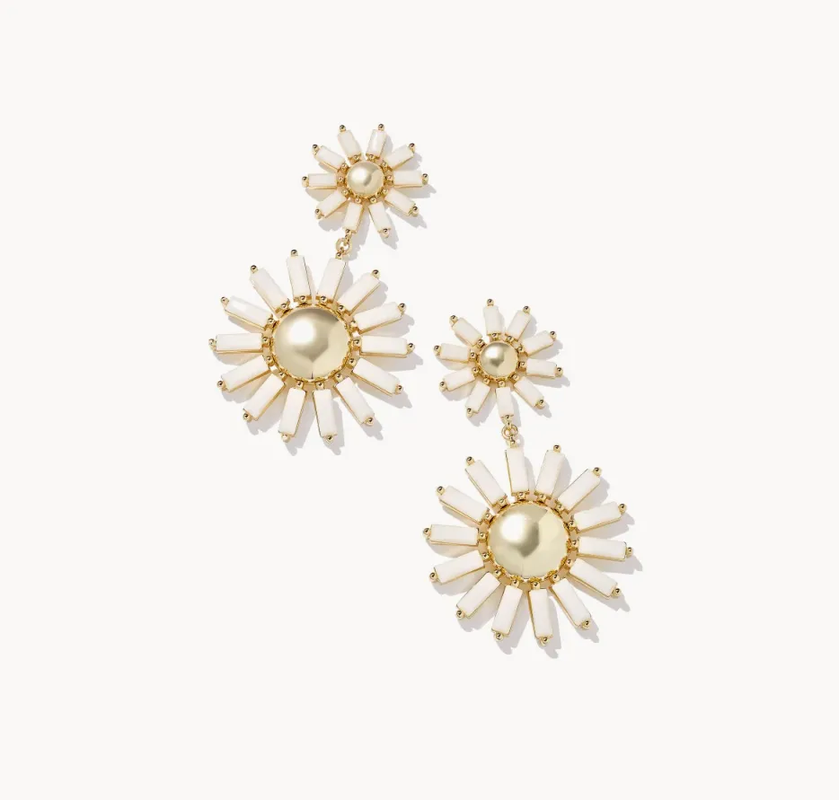 Kendra Scott Madison Daisy Statement Earrings