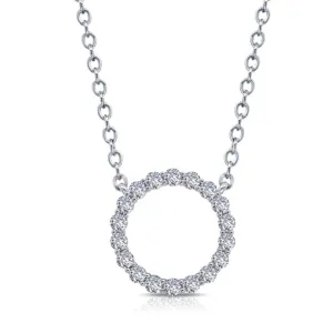 Lafonn Classic Open Circle Necklace