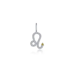 Lafonn Leo Zodiac Charm Pendant P2034OGP