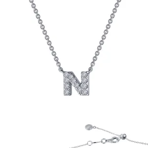 Lafonn Letter N Pendant Necklace
