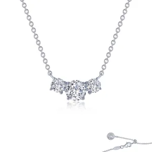 Lafonn Three-Stone Necklace