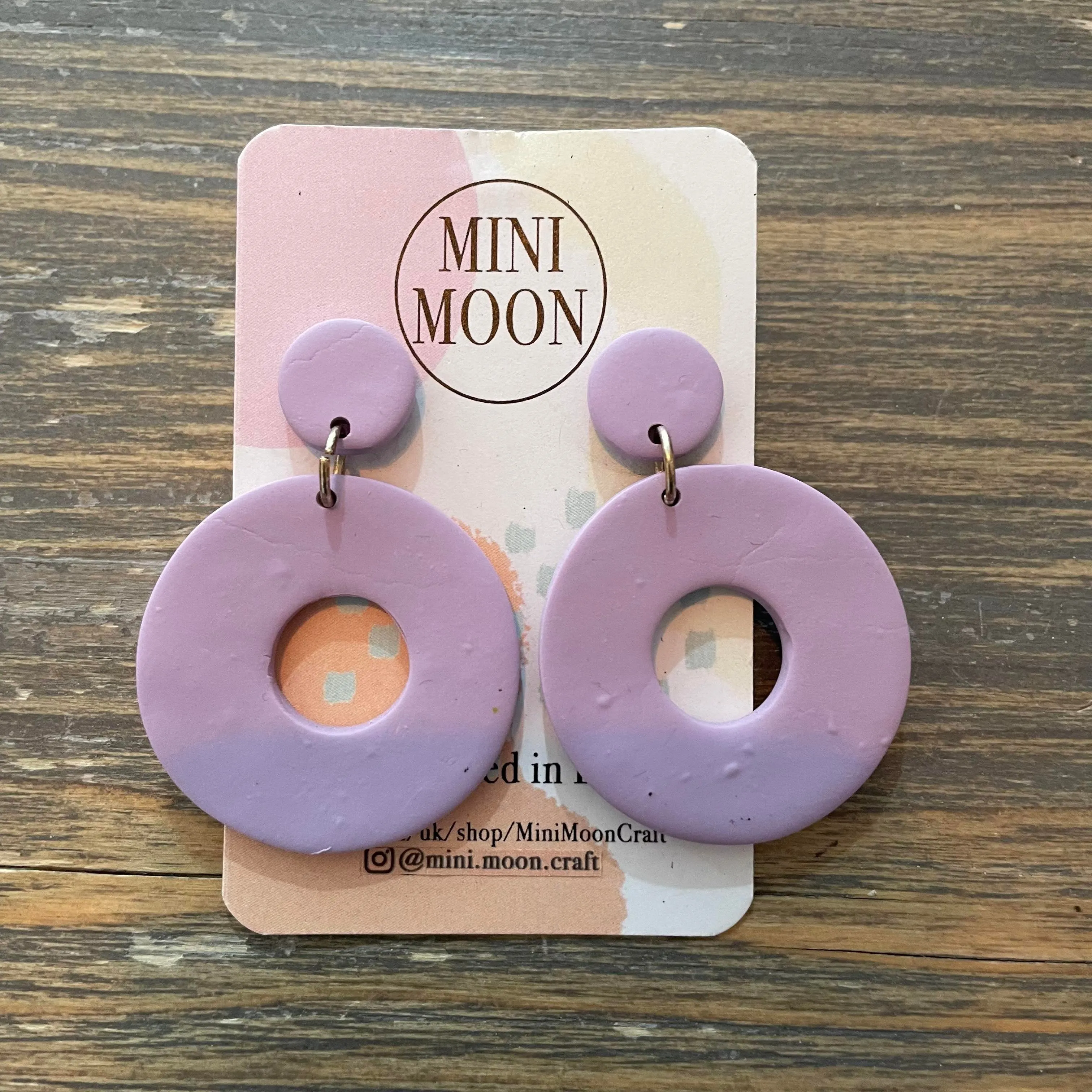 Large Polymer Earrings