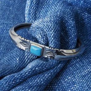 Larry Smith Turquoise Ft Bangle BR-0162