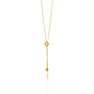 LASSO GOLD DOBLE LONG NECKLACE FILIGREE