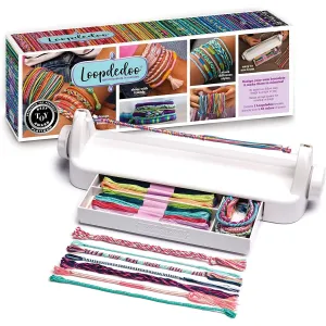 Loopdedoo – DIY Friendship Bracelet Maker Kit – Make Bracelets in Minutes