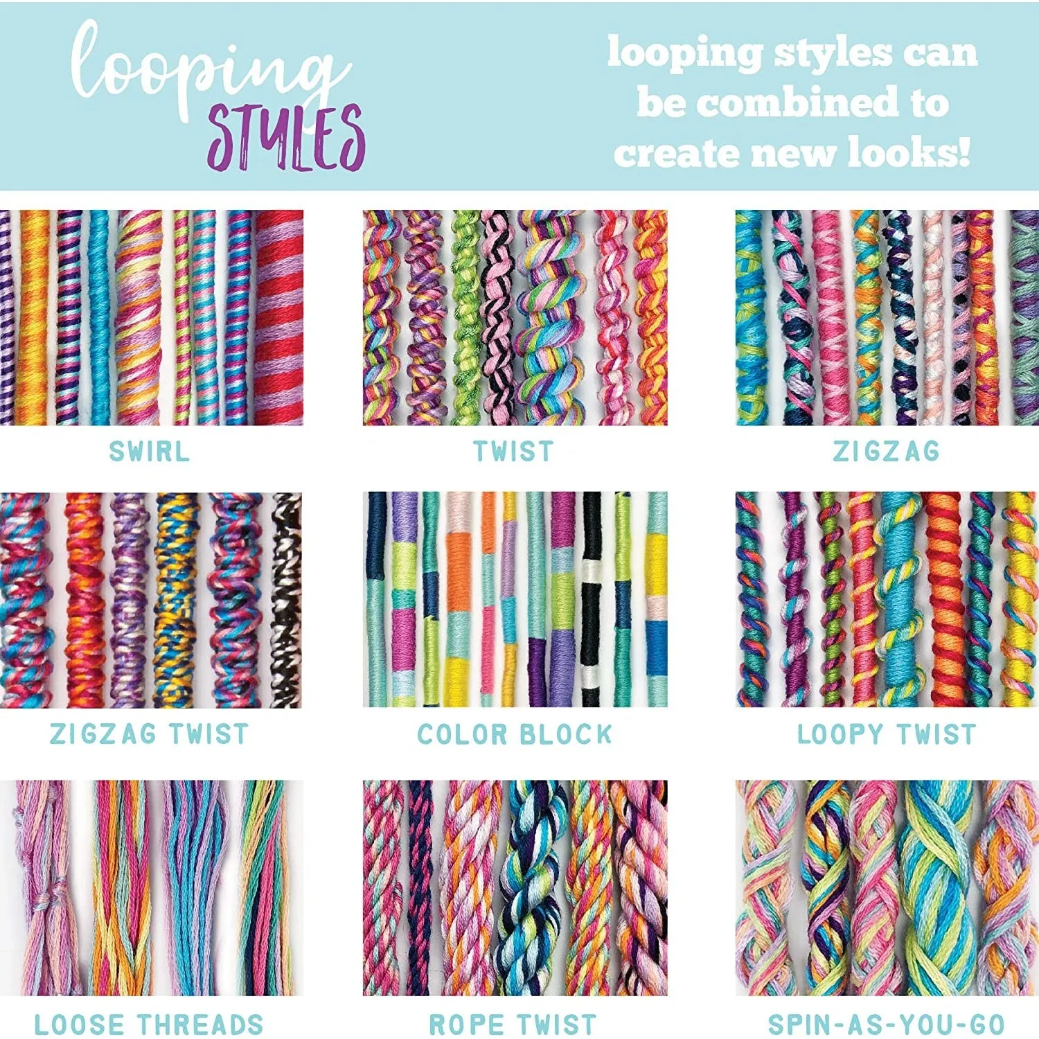 Loopdedoo – DIY Friendship Bracelet Maker Kit – Make Bracelets in Minutes