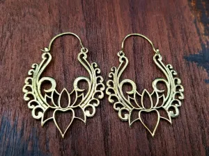 Lotus Earrings