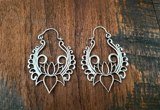 Lotus Earrings