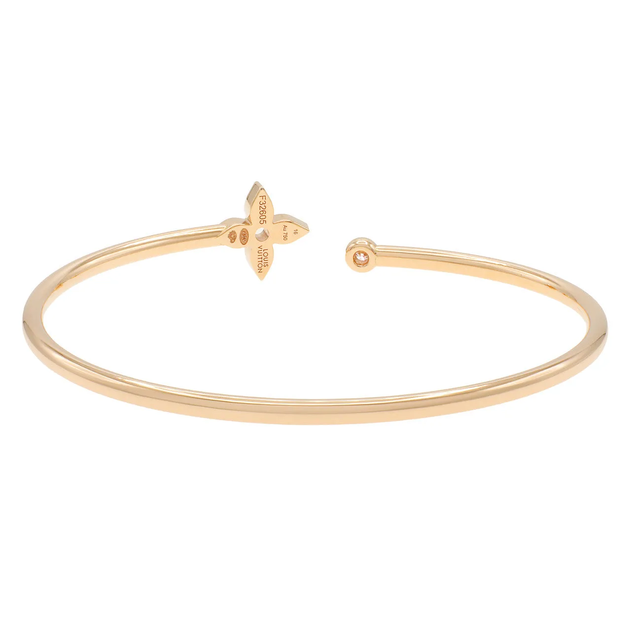 Louis Vuitton 18K Pink Gold Diamond Idylle Blossom Twist Bracelet