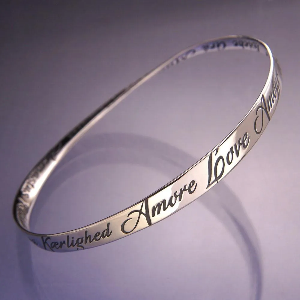 Love In Twenty Eight Languages Bracelet