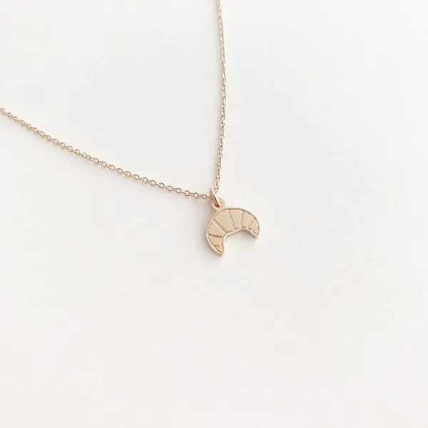 Magic Charm Croissant Necklace