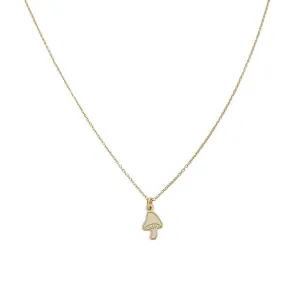 Magic Charm Mushroom Necklace