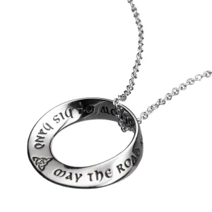 May The Road Rise To Meet You - St. Patrick Necklace