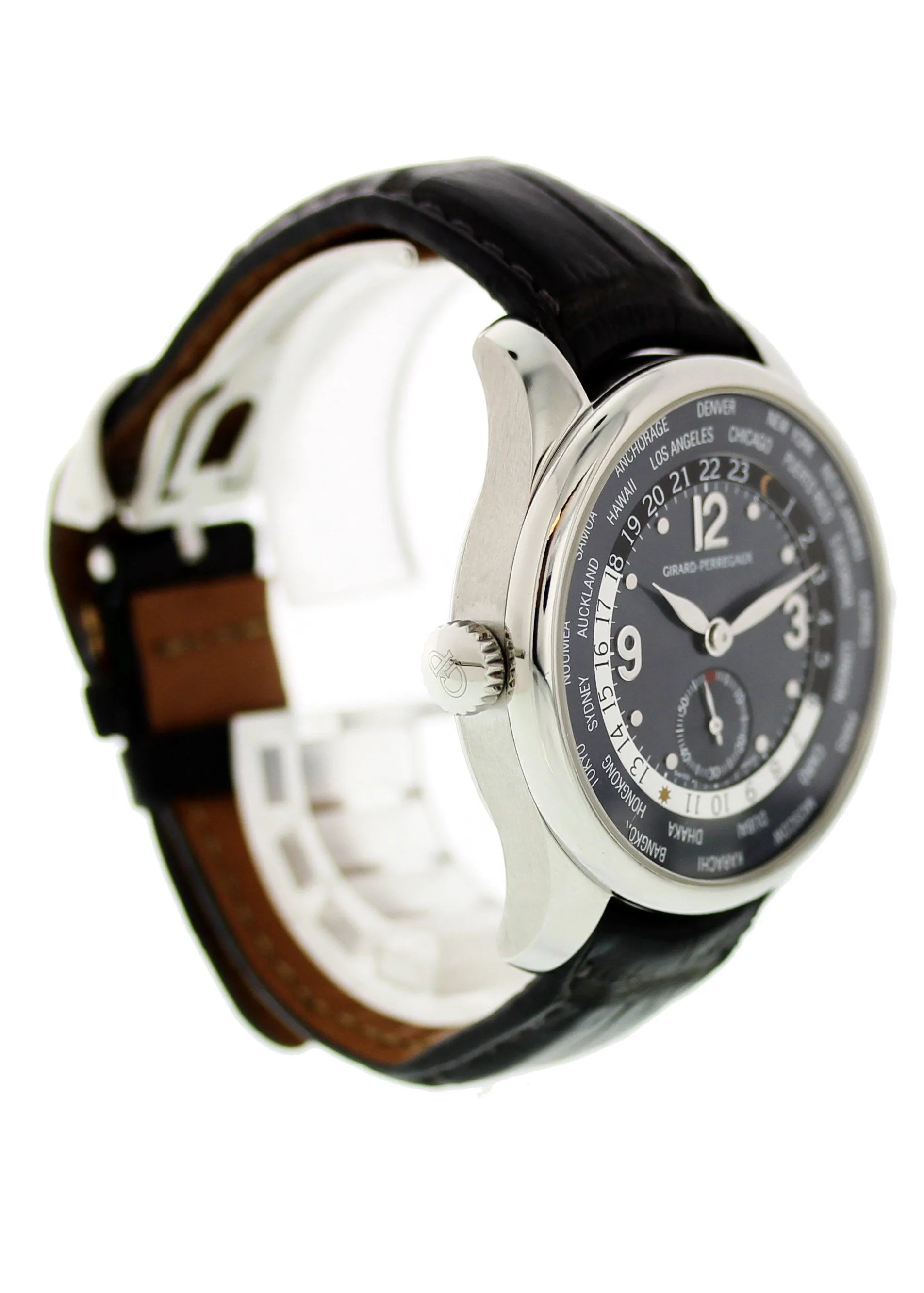 Men's Girard-Perregaux WW.TC Small Seconds 49865 Stainless Steel Watch