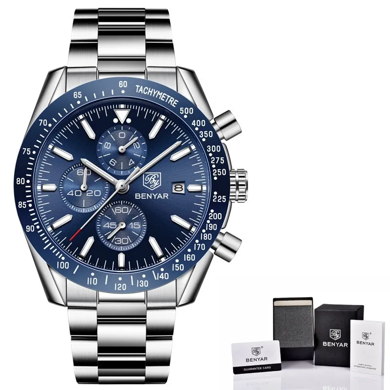 Men's Luxury Leather Watches