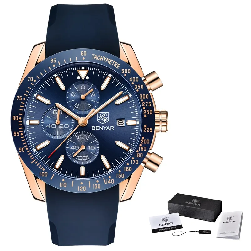 Men's Luxury Leather Watches