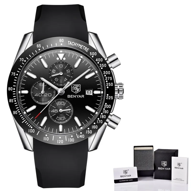 Men's Luxury Leather Watches
