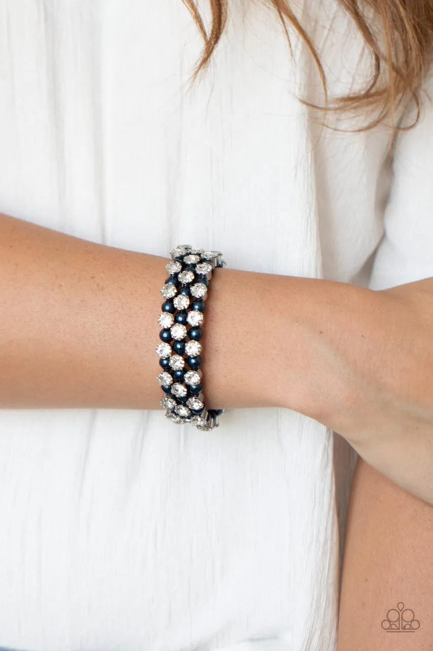 Metro Motif Blue Paparazzi Bracelet
