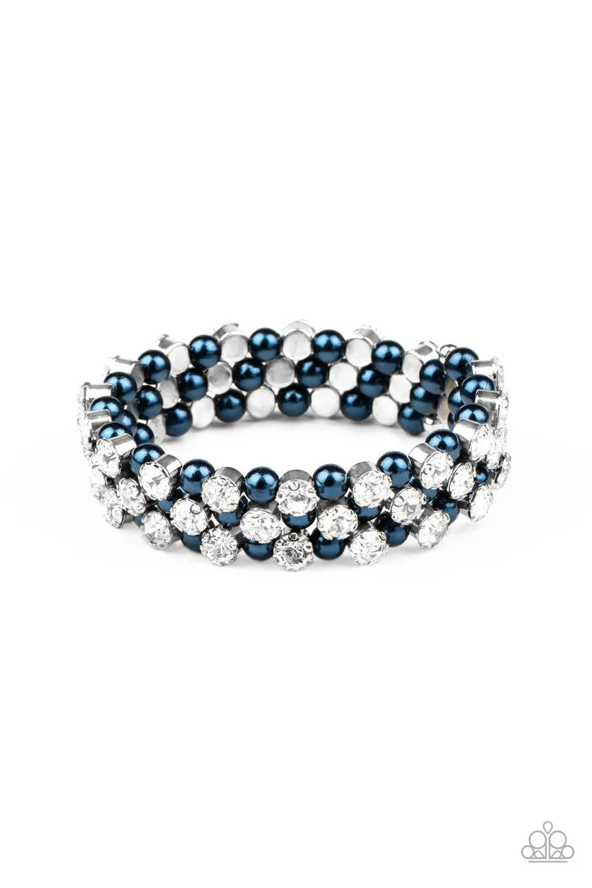 Metro Motif Blue Paparazzi Bracelet